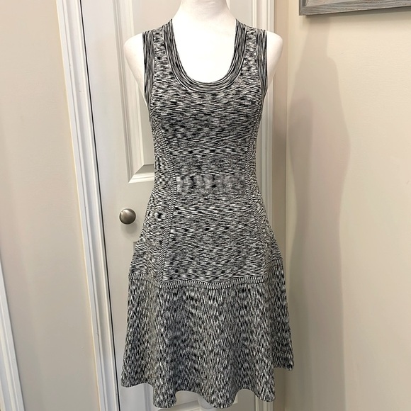 Lela Rose Black and White Patterned Dress - Picture 1 of 16
